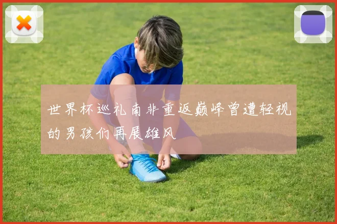 世界杯巡礼南非重返巅峰曾遭轻视的男孩们再展雄风